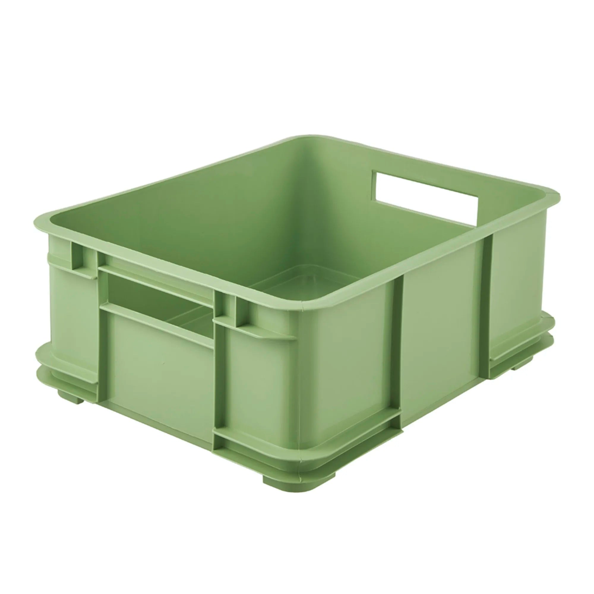 EURO-BOX storage box Bruno ECO collection size L 43x35x17.5 ECO Green