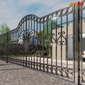 Custom Wrought Iron Gates for Home Entrances 100% Ingredients Vietnam Beautiful Designs Impres Protect Heat 3D Modelling
