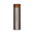 500ml Wood Grain Lid Insulated Thermos Cup Stainless Steel Vacuum Flask Double Wall Tumblers Bamboo Water Bottle With Lid