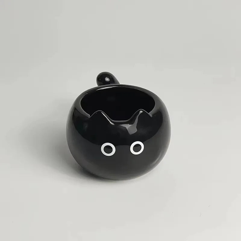 Creative Ceramic Coffee Cup Cute Breakfast Mug for Milk Flower Tea Cola Water for Couple Party Giveaways
