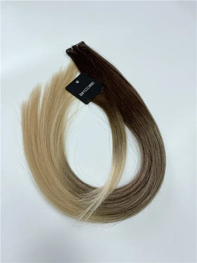 Greathairgroup 12A Remy Virgin Hair Extensions European Style Silky Straight Wave Soft Invisible Russian for Double
