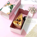 Factory Direct Bakery Paper Box Packaging Christmas Cookie Box for Slice Cake 12 Macarons Cupcakes Chewing Gum Sushi MegaBDM