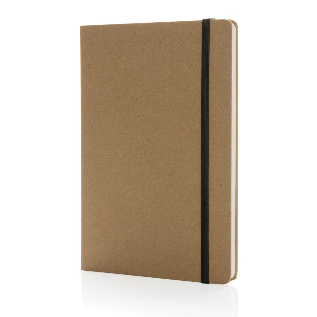 A5 Kraft Paper Notebook with Recycled Stone Craftstone Eco-Friendly Product
