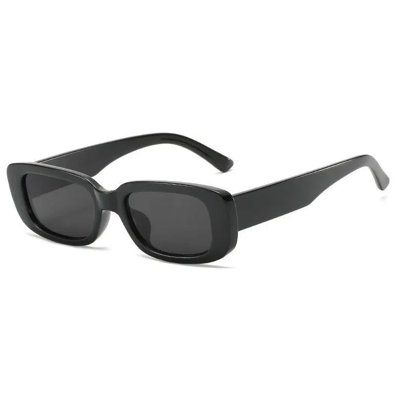 Direct Sale From Factory Small Frame Trendy Men Women's Sunglasses in Blue Rectangular Candy-Colored PC Material Sunglasses MegaBDM
