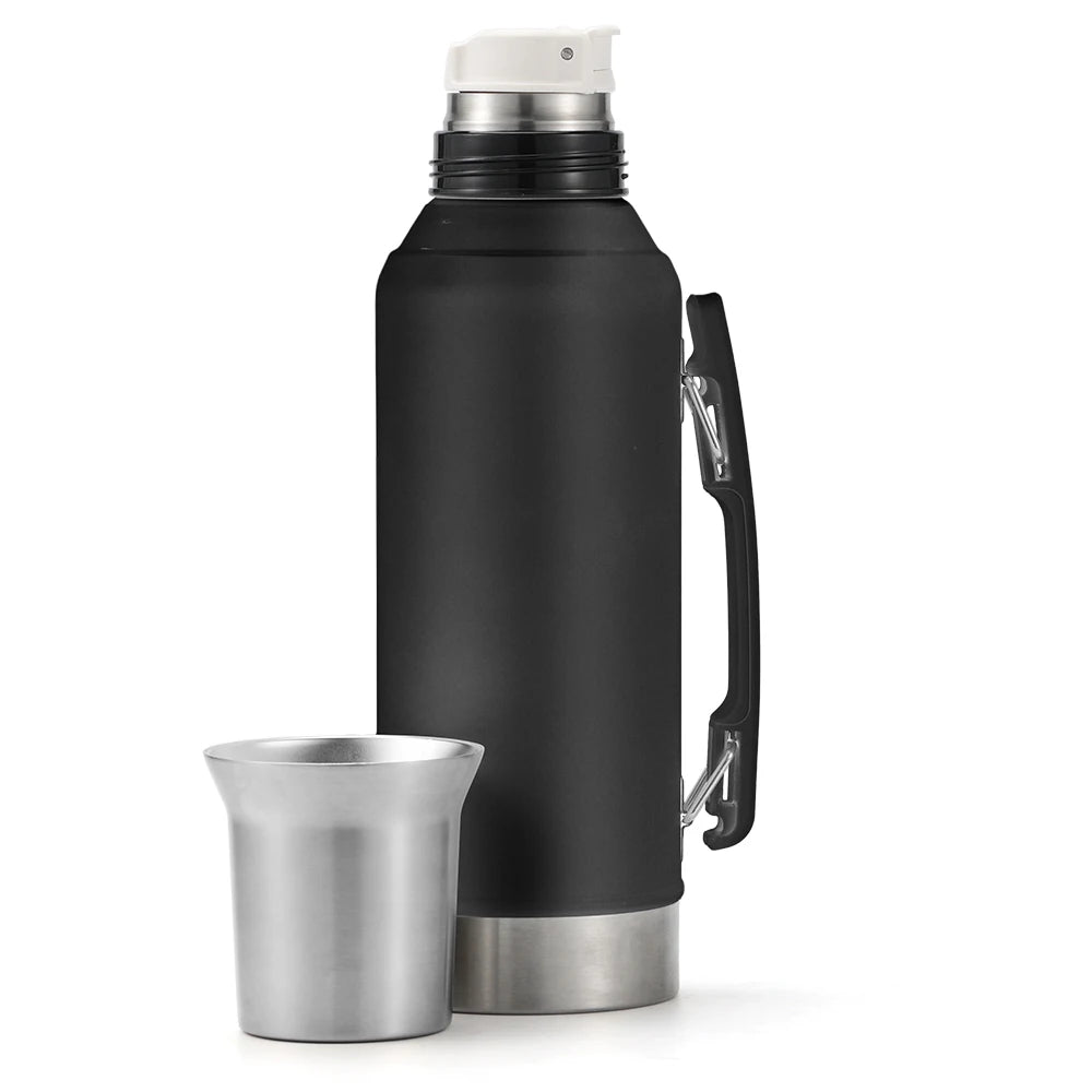 YATAI  Drinkware Wholesale 1200ML Stainless Steel Outdoor Vaccum Travel Tea Flask Sport Large Water Bottle with Lid