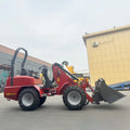 Free Shipping Front-end Wheel Loader 4 Wheel 1ton 2ton Small Loader with CE Certificate for Sale