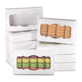Non-recyclable Biodegradable Custom Printing Donuts Box for Bakery Shops Budget-friendly Paper Boxes in Different Sizes