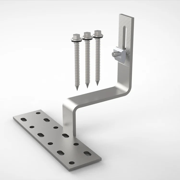Mounting Solar Flat Tile Roof Hook Xl for Solar Photovoltaic Systems MegaBDM