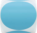 Reusable Round Shape Blue 3 Inch Color Coding Garage Yard Sale Stickers 350 Pieces Easy Write Perforate Permanent Labels