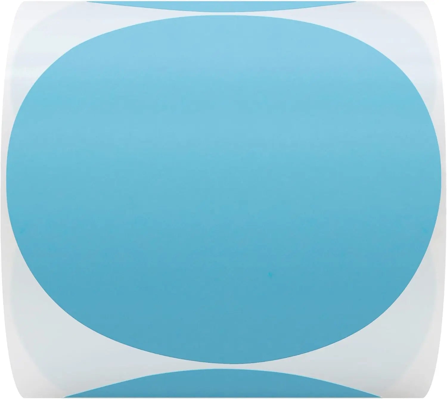Reusable Round Shape Blue 3 Inch Color Coding Garage Yard Sale Stickers 350 Pieces Easy Write Perforate Permanent Labels