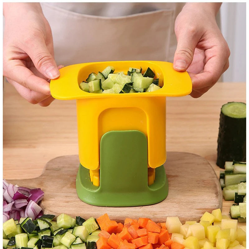 German Portable Selling Safe Kitchen Fruit Manual Multifunctional Chopper Cutter Vegetable Slicer