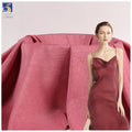 YX730-1 Fashion Dress Ladies Jacket Suit Fabric Single Sided Embossed Wrinkled Crepe Chiffon Fabric 100% Polyester