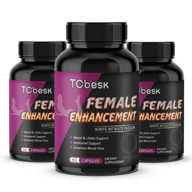Hot Sell TCbesk Female Enhancement Capsules Ignite Intimate Passion Support Mood & Libido for Women