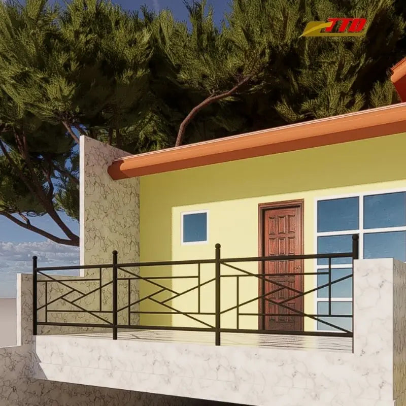 Top Stainless Steel & Brass Balcony Railing Designs for Modern Villa Homes Super Strong Enhance Outdoor Space with Style Safety
