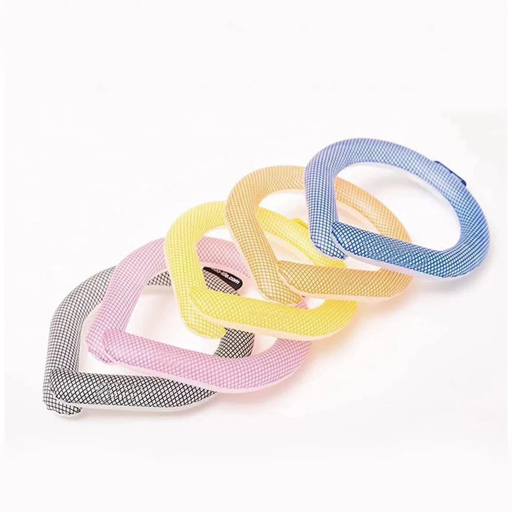 PCM Neck Cooler Cooling Neck Band Natural Freeze Ice Pack Chilly Feeling Effective Heat Stroke Countermeasure Hot & Cold Packs