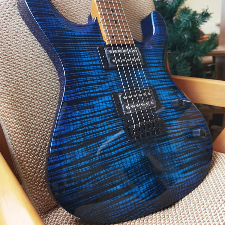 Hot Sales Factory Price Flamed Maple Veener Body Electro 6 Corde S-G37 6 Strings Electric Guitar