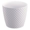 ORIENT 3.5L. flower pot dimensions (mm) 189x189x167 color White