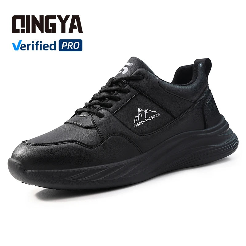 GUYISA Sports Series SRC Sole Lightweight Chef Shoes Rubber and Plastic Outsole Smart Button Safety Shoes