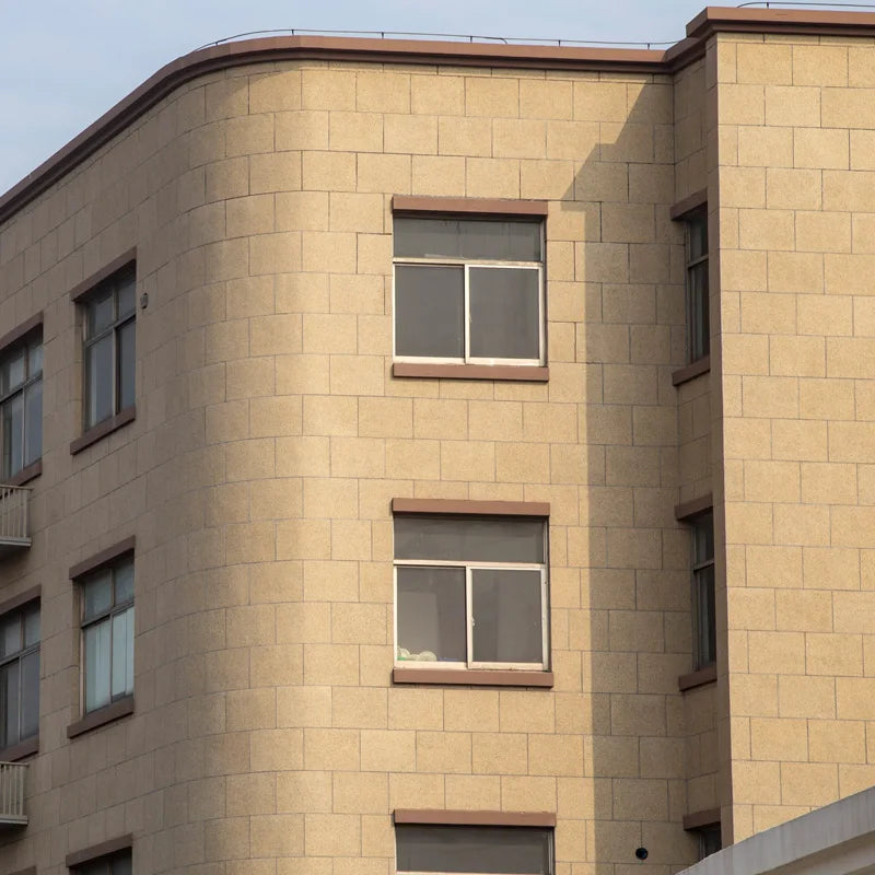 Travertine Flexible Exterior Wall Cladding Tiles 200x300mm 3-4mm Thickness Custom Colors 2-Year Warranty