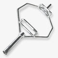 Exercise Custom Logo Fitness Barbell Strength Training Lifting with Plate Bar Hex Barbell Bar for Gymnasium Center