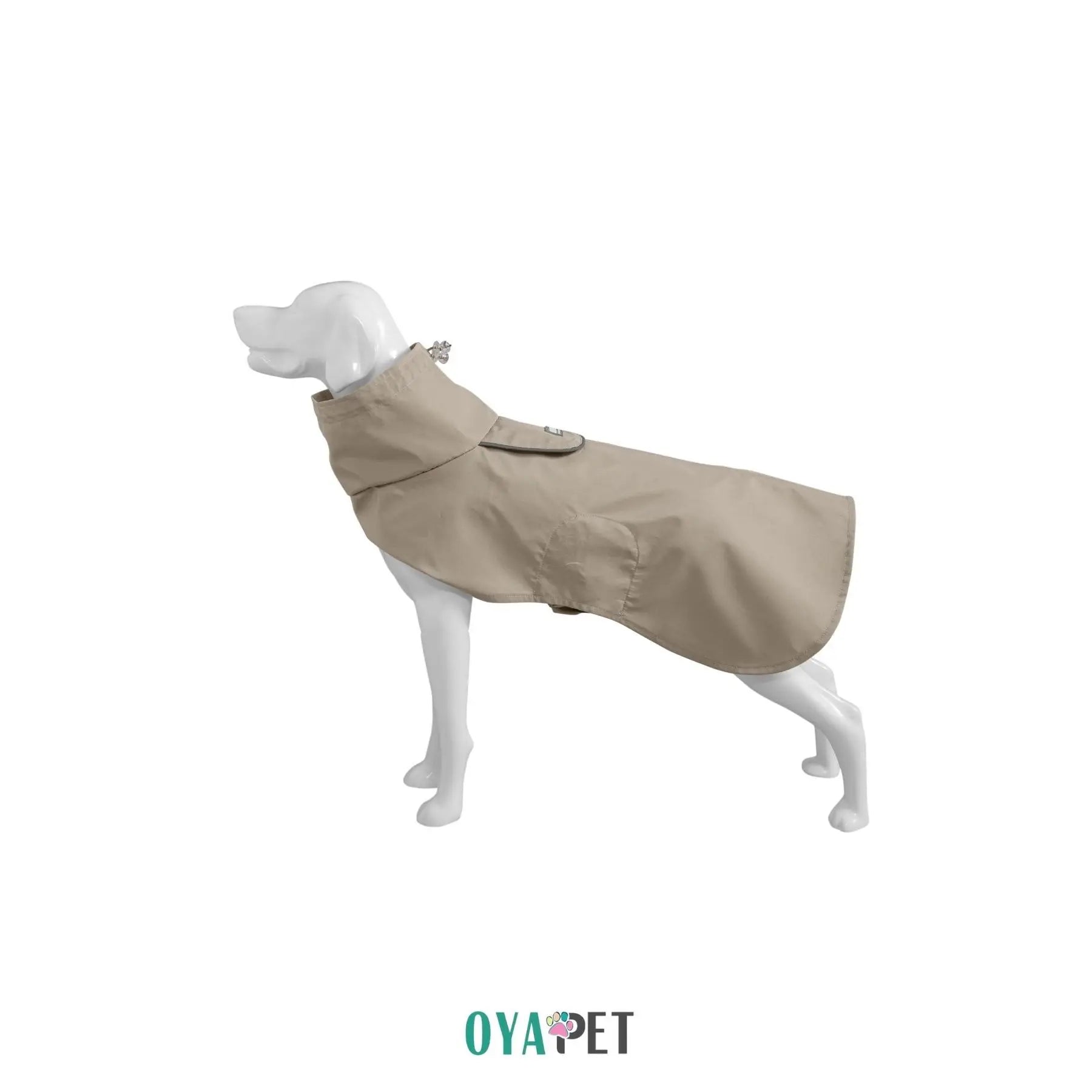 In-Stock Reflective Light Windproof Dog Raincoat Small Size Polyester Jacket for Winter Spring Summer Popular Style Dog Outings