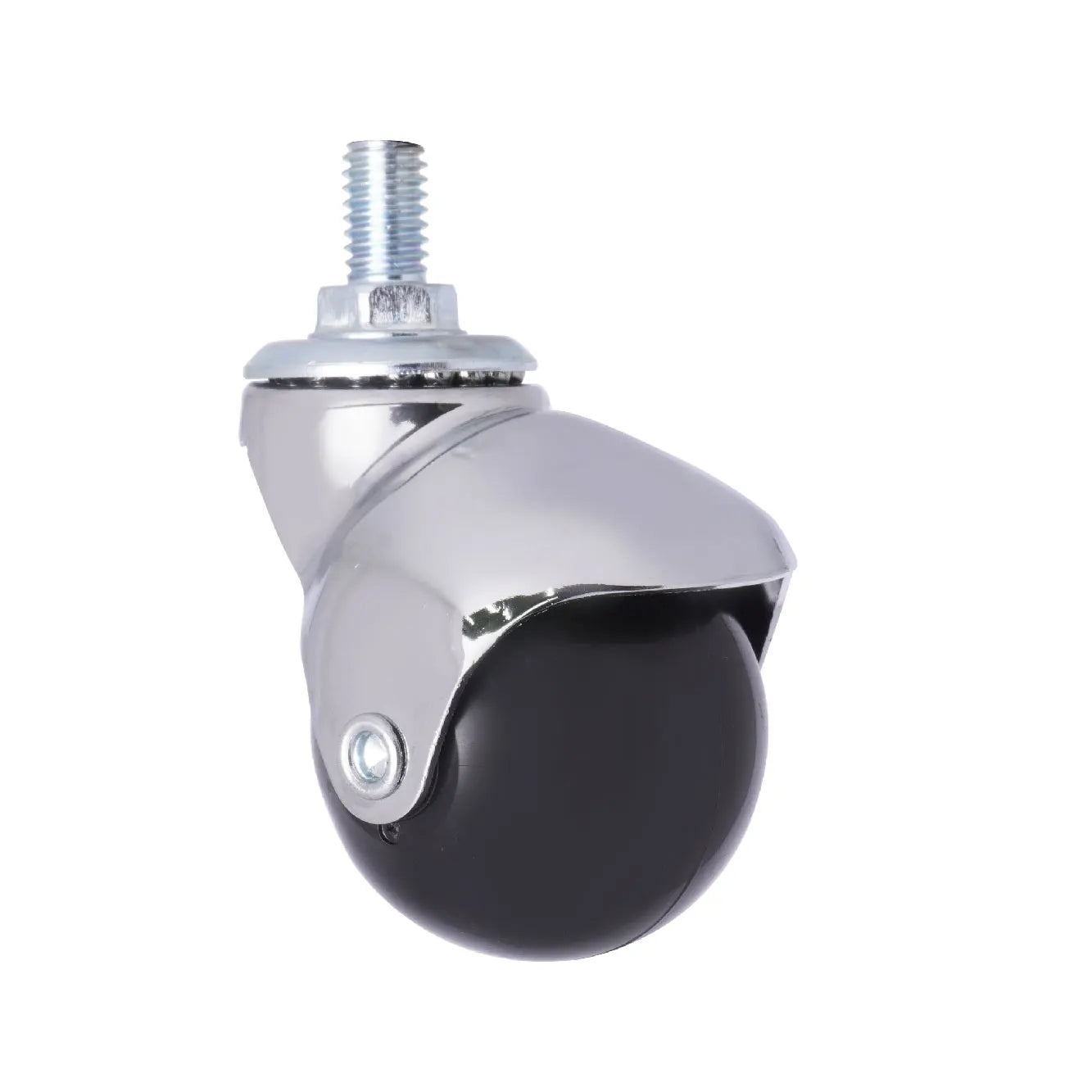 CCE 2 Inch Modern Ball Casters Standard 3/8" Stem Outdoor Use Living Room Kitchen Dining School Gym Hospital Warehouse Bathroom