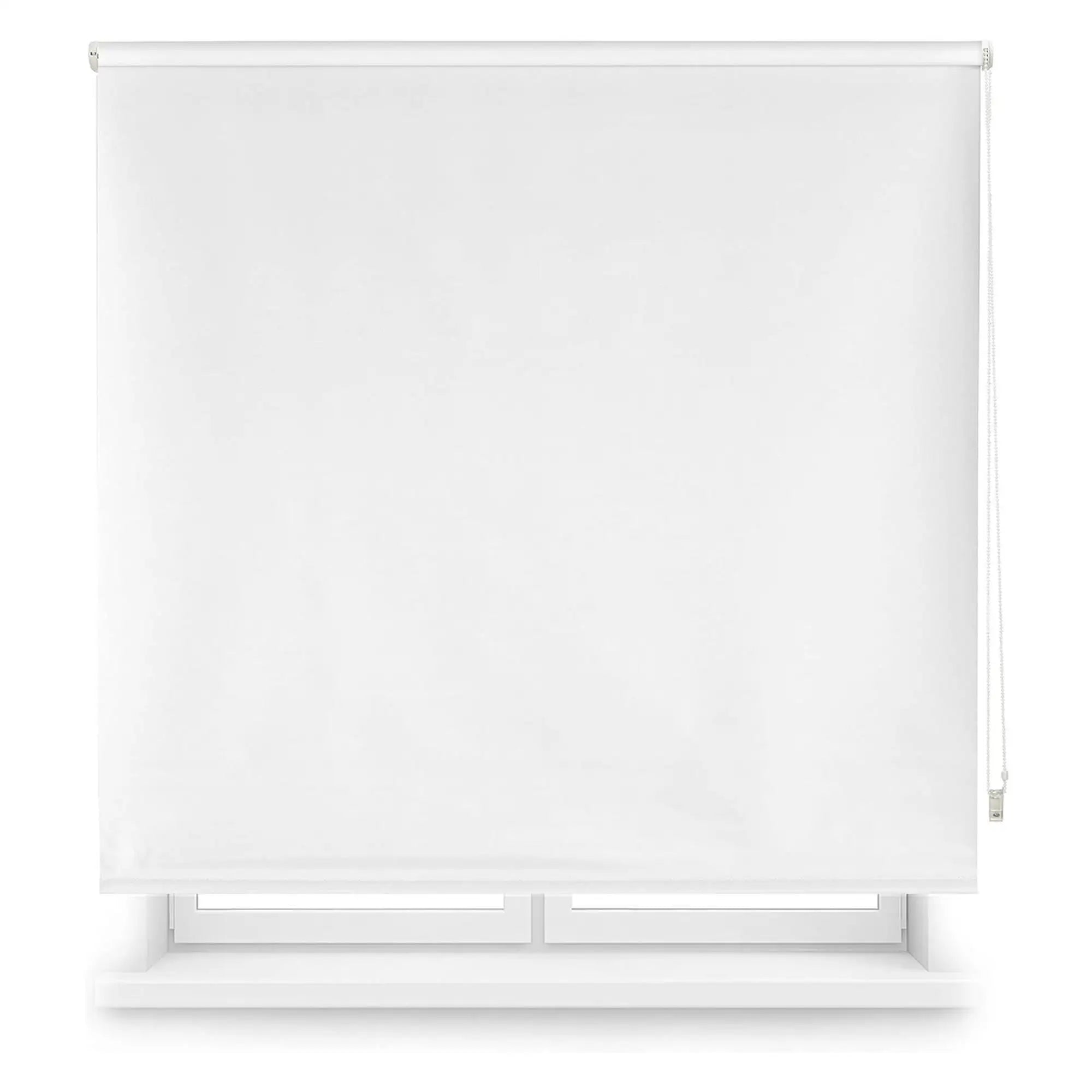 Well Home Plain Blackout Roller Blind - Off-White 90 x 175cm (width x length)/Fabric size 87 x 170cm