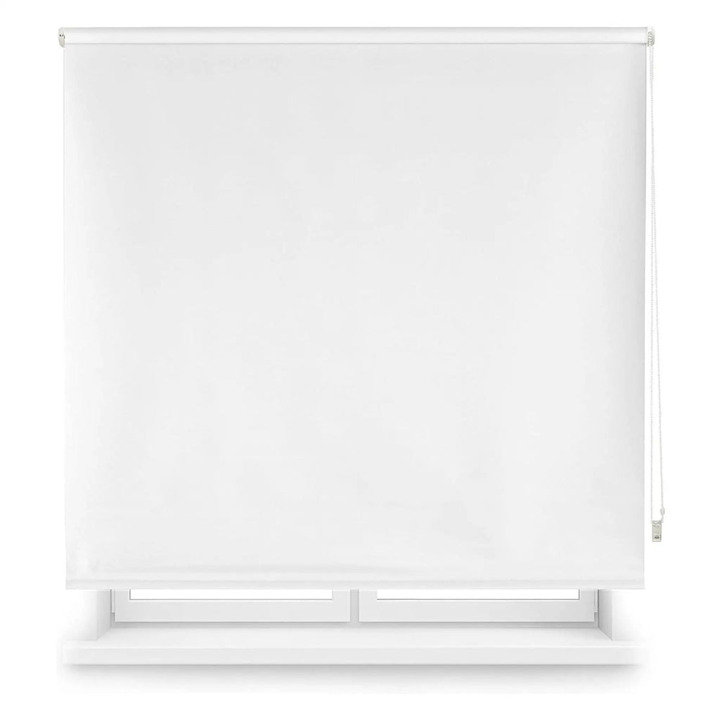 Well Home Plain Blackout Roller Blind - Off-White 90 x 175cm (width x length)/Fabric size 87 x 170cm