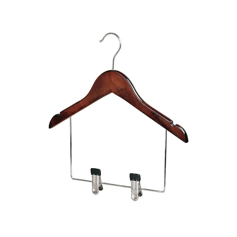 30CM 44CM 37CM Wooden Wood Trouser Holder Pants Suits Hanger for Shop Display