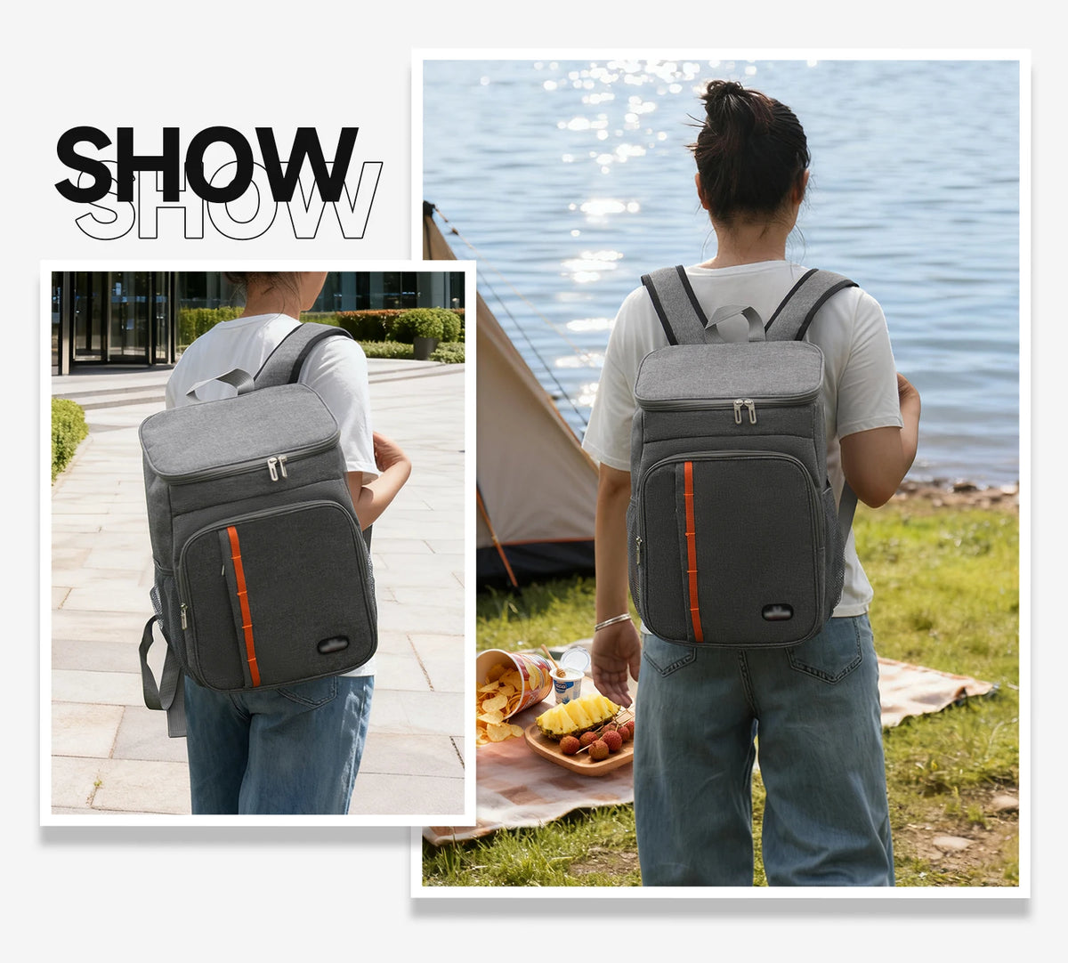 NEW Waterproof Insulated Cooler Travel Bags Portable Thermal Bags MegaBDM