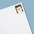 US Christmas Forever Vintage Postage Stamp Stickers Packs Postal Mail Stamps Sticker Post Mailing Stickers Gift Souvenir Collect