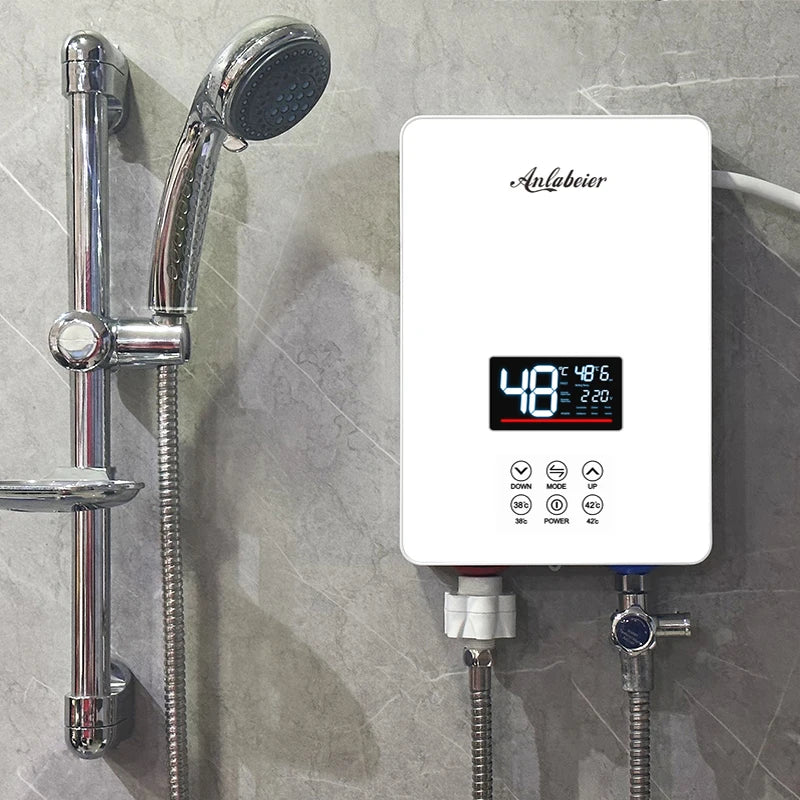 2024 New Design 240v Ac 3500W-550W Wholesale Instant Water Heater Tankless Water Heater Electric Water Heaters
