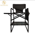 Ready to Ship Folding Aluminum Makeup Artist Chair with Cup Holder for Outdoor & Gym Use