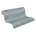 Made in Germany - Wallpaper rolls Texture Green Gold - Non Woven Vinyl - Modern Wallpaper Metallic for Walls - 1005 x 053 m