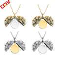 Jewelry Necklaces 18k Gold Plated Pendant Charms Stainless Steel Lovers Romantic Fashion Pendant Necklaces Jewelry for Women