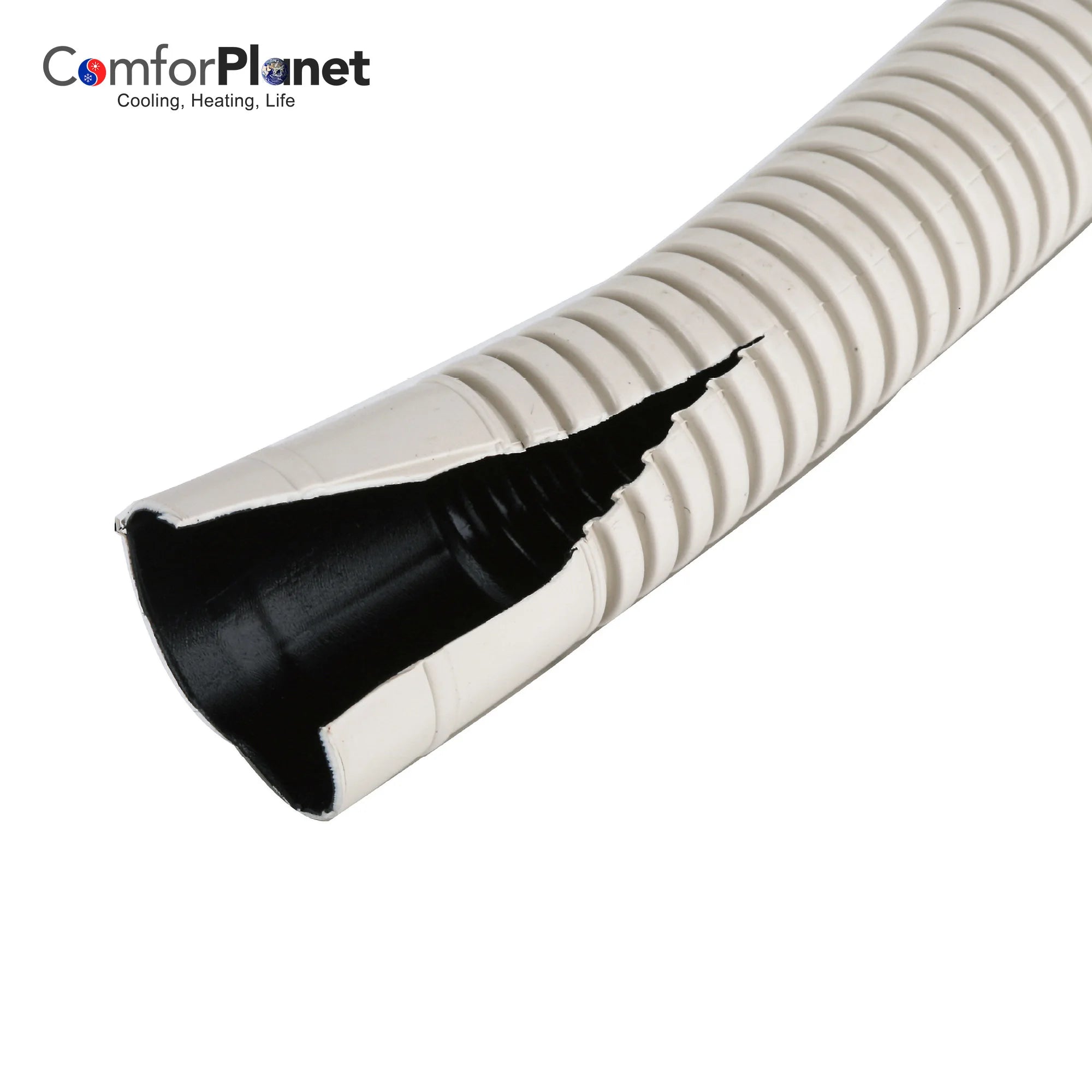 HVAC Factory Price air Conditioner Insulated Condensate Drain Hose PVC Drain Pipes Drain Hose for Condensation