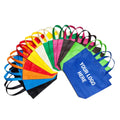 Custom Logo Reusable Shopping Tote Grocery Non Woven Bag with Bottom Gusset for Trade Show Giveaways