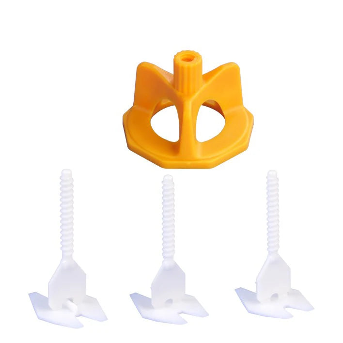 Factory Price Tile Accessories Plastic Tile Leveling System Clips 5mm Tile Ceramic Leveling Spacer Spin Doctor