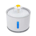 Cute 2.4L Automatic LED Electric USB Cat Pet Water Fountain Dispenser Dog Mute Drinker Feeder Bowl for Food Use