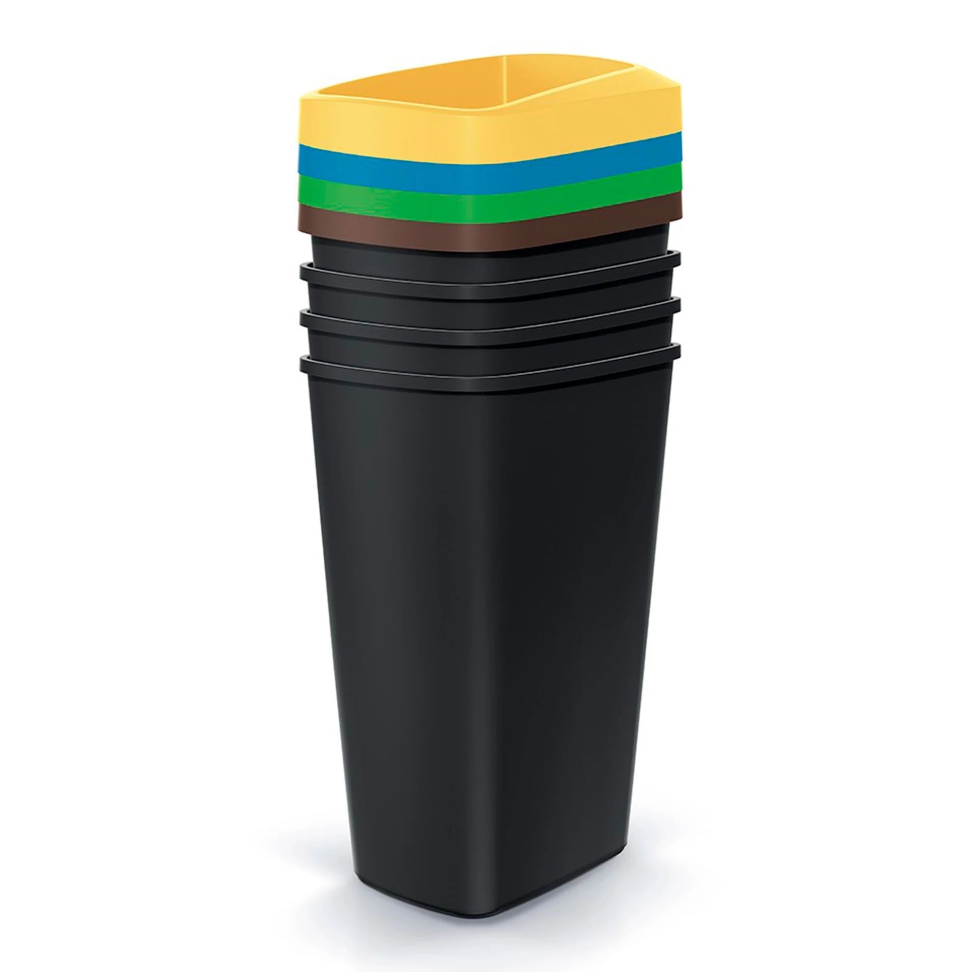 KEDEN Set of 4 Recycling Bins 45L each.