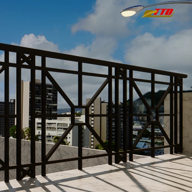 Elegant wrought iron balcony railing and stainless steel balcony railing designs add style safety and durability.