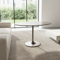Creative Durable Stainless Steel Modern Coffee Table with Metal Top Minimalist Design for Living Room Cafes & Leisure Zones