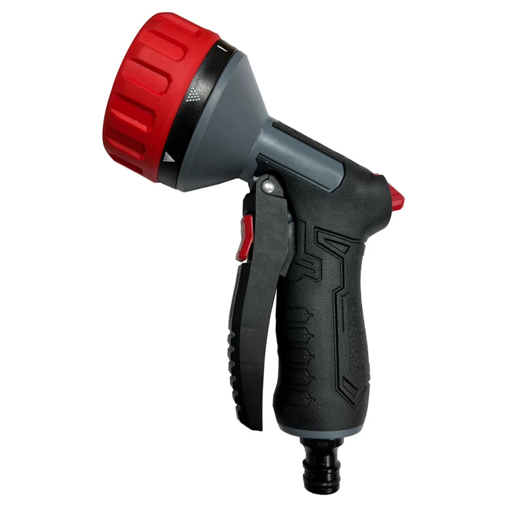 Durable Plastic Multi-Functional High-Pressure Garden Nozzle 7-Pattern Cyclone Front-Pull Lever Cleaning Water Gun