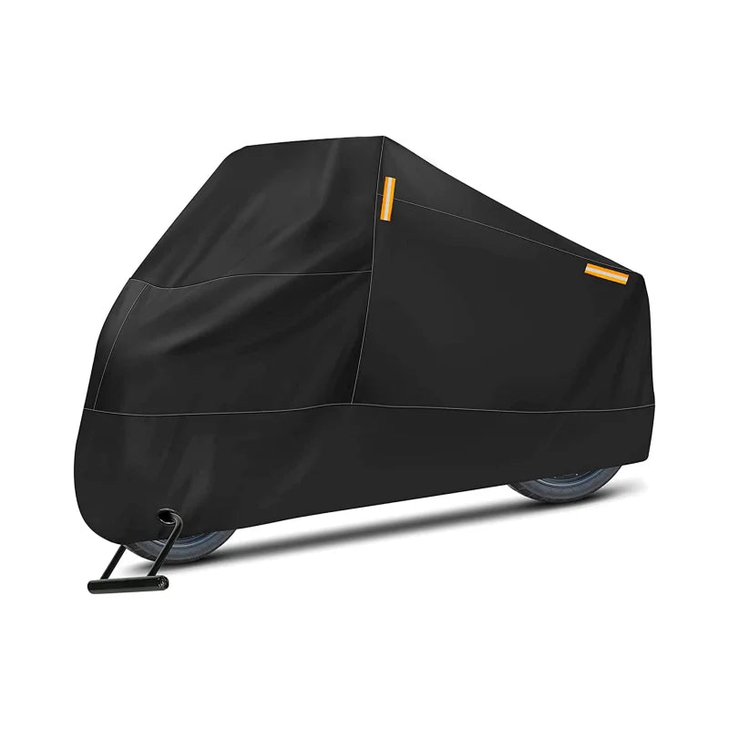WOQI 210D Oxford Tear-Proof/UV Proof/Waterproof Motorcycle Cover with Lock Hole
