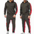 Customized Wholesale Good Quality Men's Tracksuit Athletic Full Zip Casual Sports Jogging Gym Sweat Suit  Custom Style Fashion