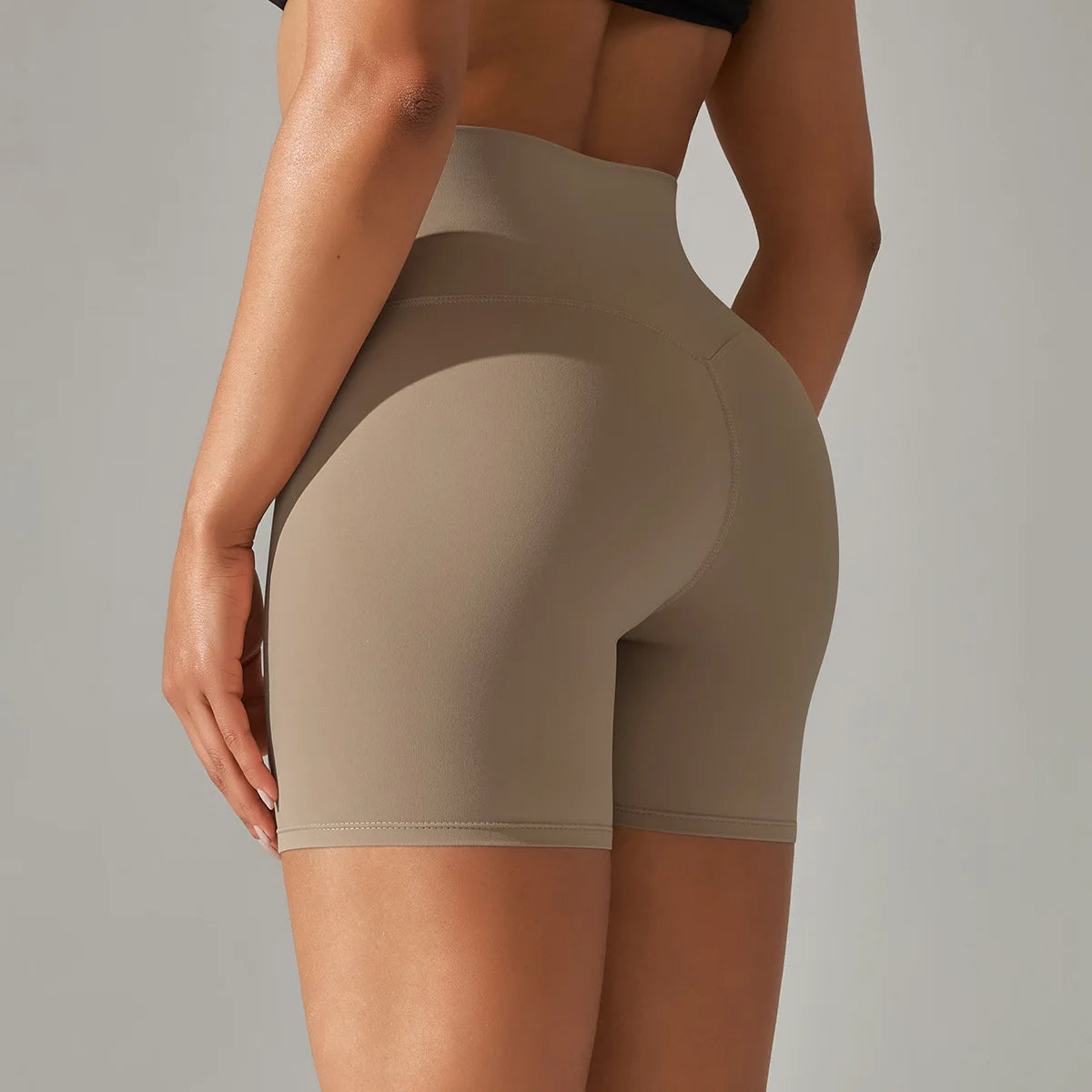 Compression Quick Dry Breathable Fitness Clothing Nylon Sports Running Athletic Wear Women's Yoga Gym Shorts