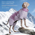 Wholesale Dog Winter Clothes Warm Waterproof Thick Cotton Jacket Large Breed Pet Apparel Reflective Luxury Fashion Coat
