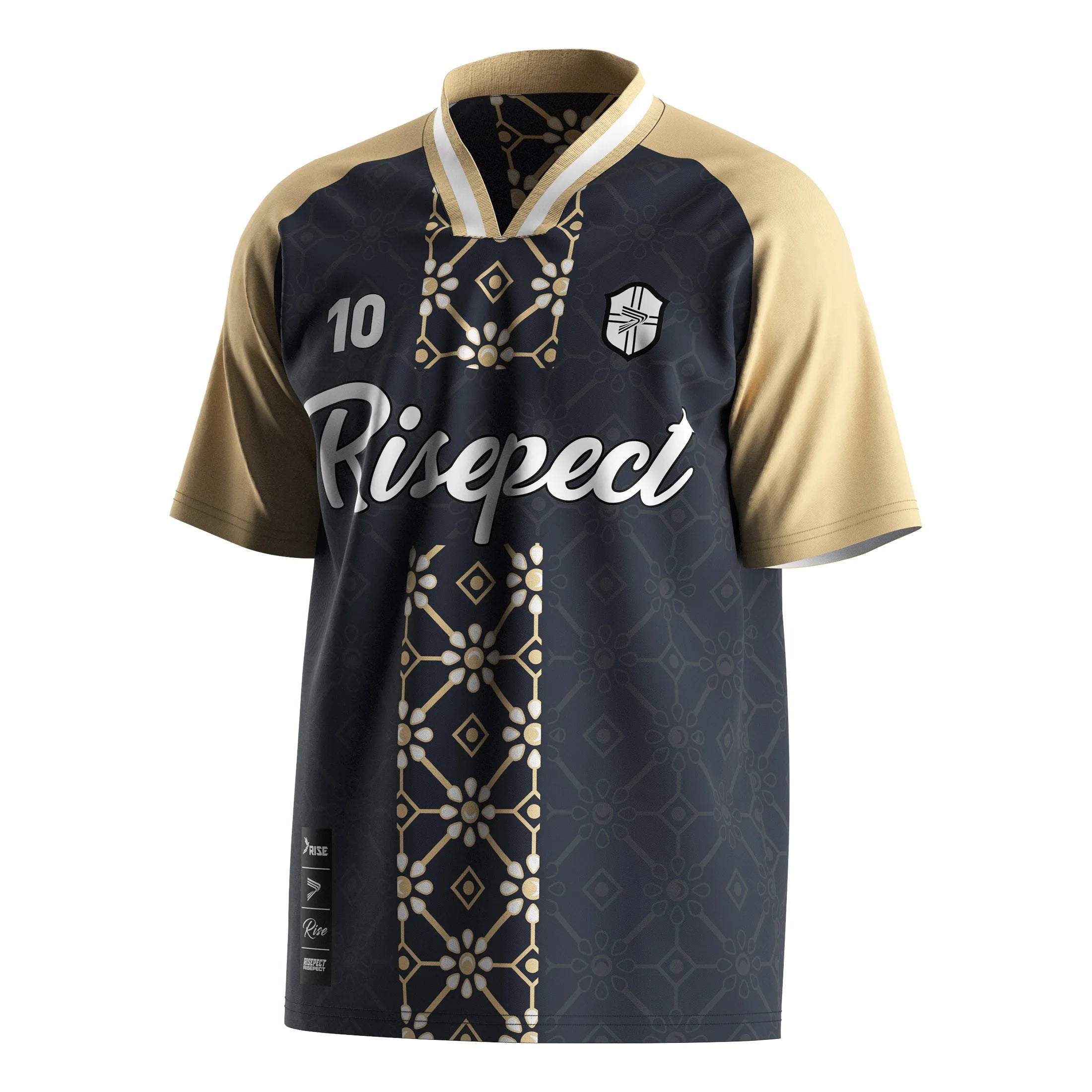 Lightweight Football Shirt Featuring V-neck Polo Collar and Sweat-wicking Material Ideal for Warm-up Sessions and Casual Games