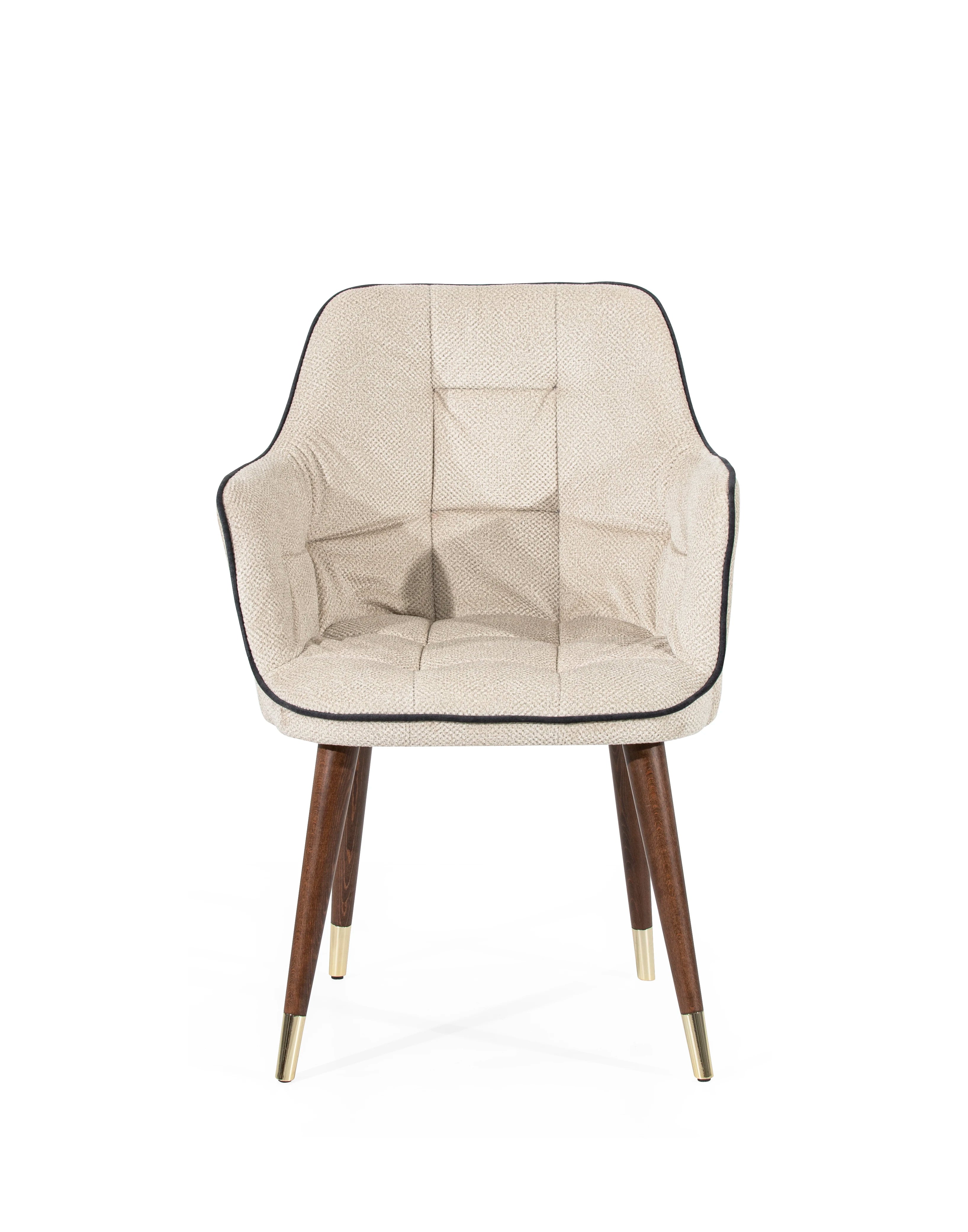 Italian Modern Luxury Solid Wood Bar Chairs Comfortable Commercial Use Dining Home Bar Hotel Bedroom Living Room School
