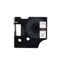 Tatrix 12mm Black on White Compatible DYMO Portable Labeler Ribbons Cartridge 18055 for PL200 RhinoPRO 4200/5200/6000 Cars